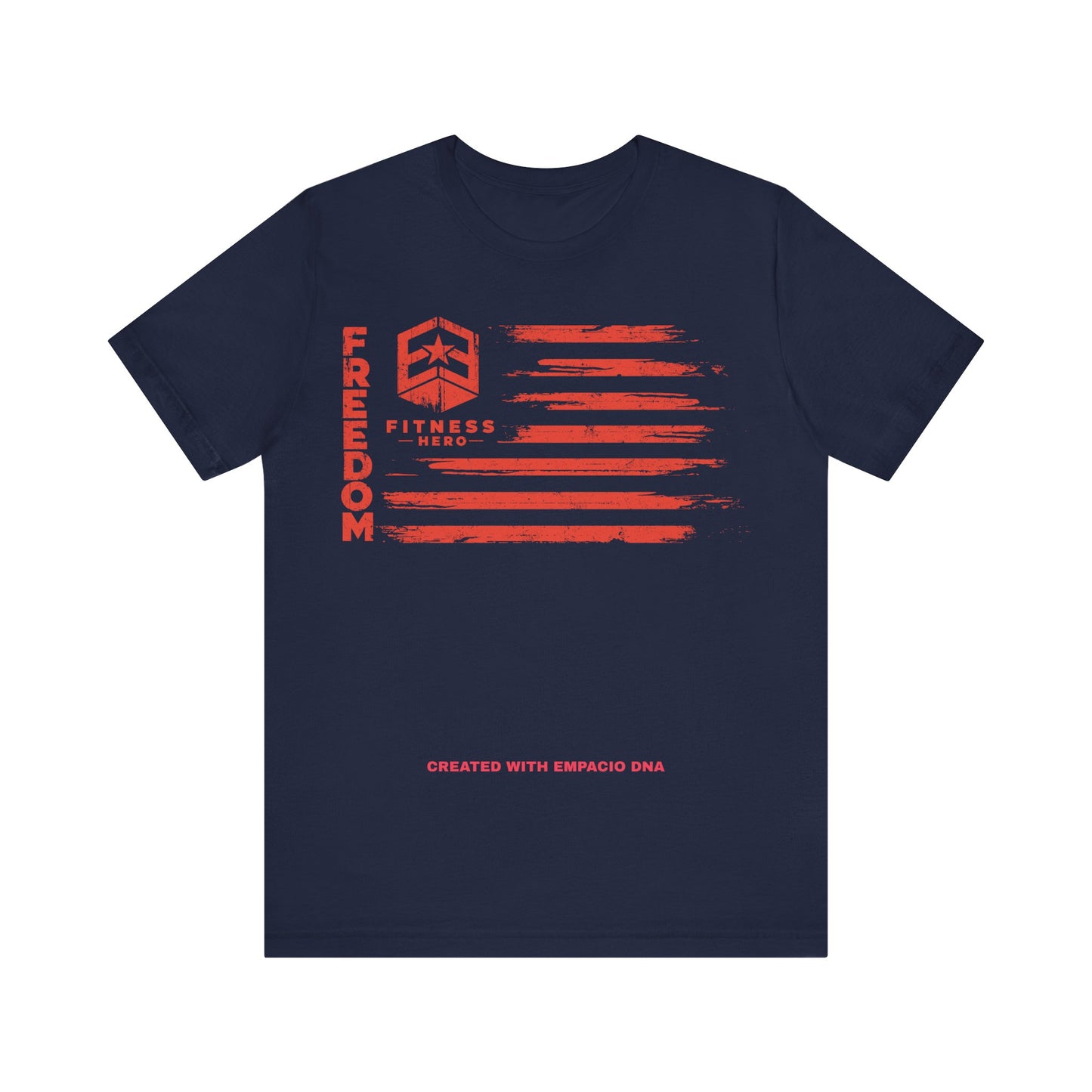 Freedom Fitness Hero Red Dawn Jersey Short Sleeve Tee
