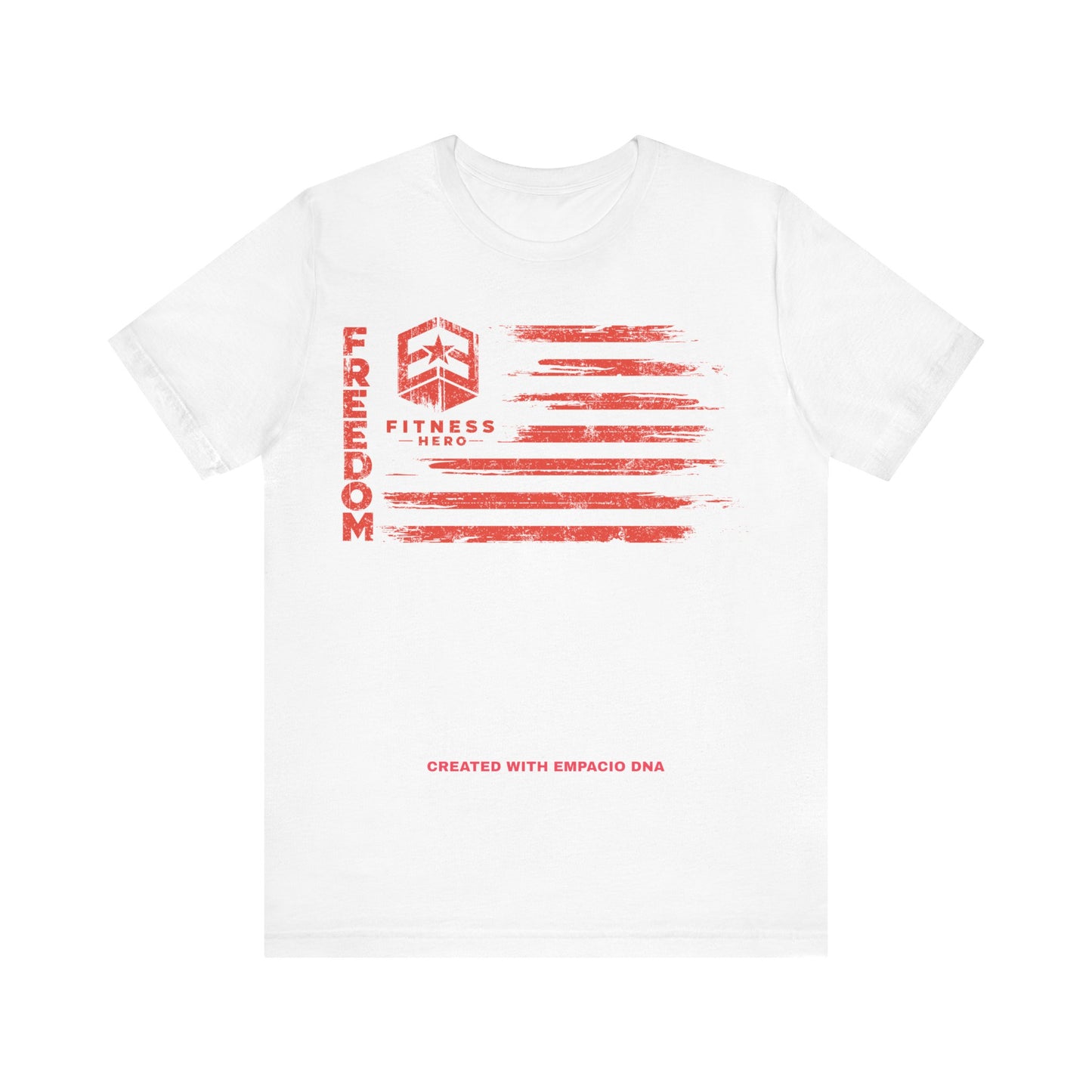 Freedom Fitness Hero Red Dawn Jersey Short Sleeve Tee