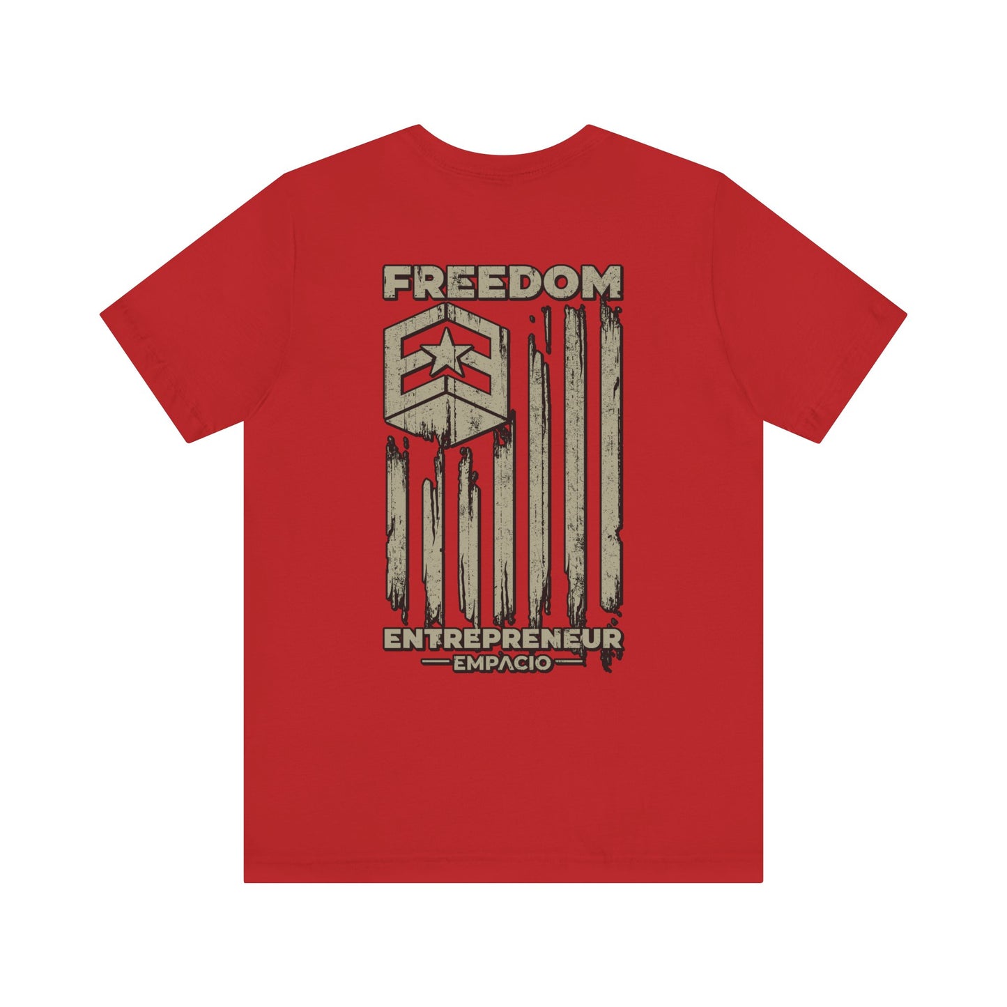 Freedom Entrepreneur Green Flag Hero Jersey Short Sleeve Tee