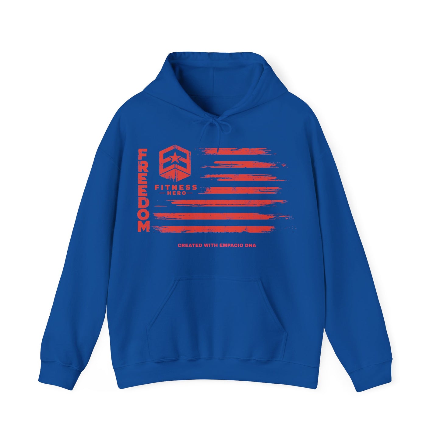 Freedom Fitness Hero Red Dawn Hooded Sweatshirt