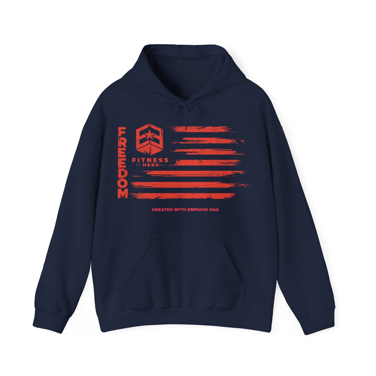 Freedom Fitness Hero Red Dawn Hooded Sweatshirt