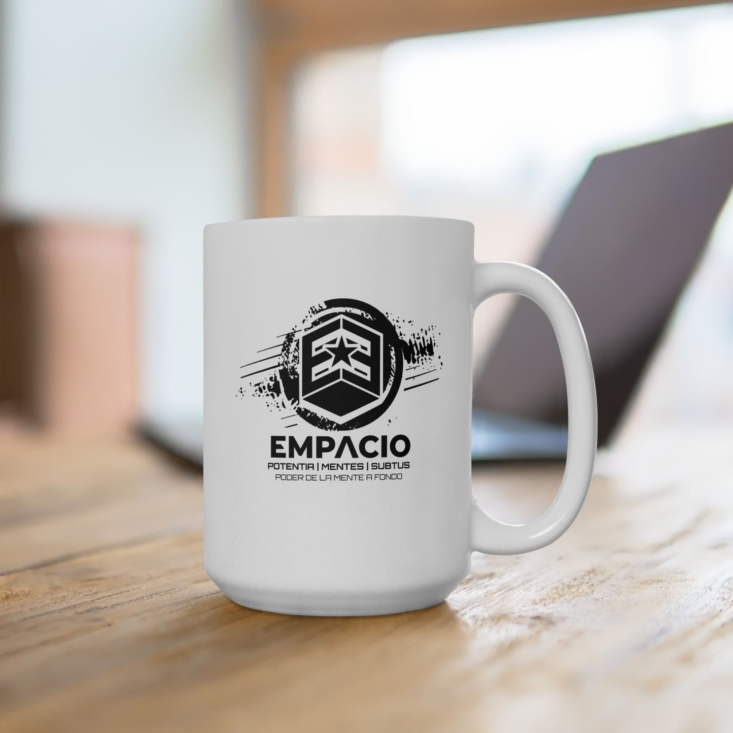 Poder De La Mente A Fondo Taza de Café de Cerámica