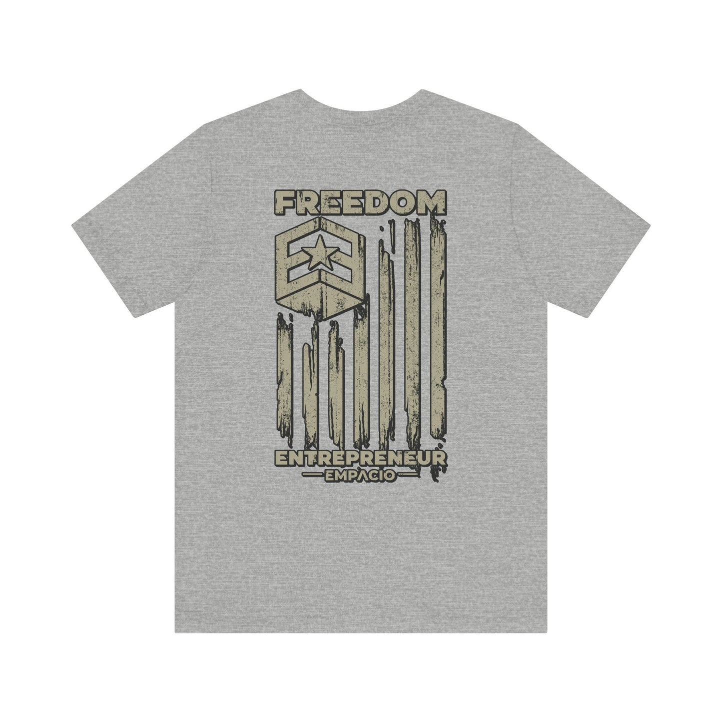 Freedom Entrepreneur Green Flag Hero Jersey Short Sleeve Tee