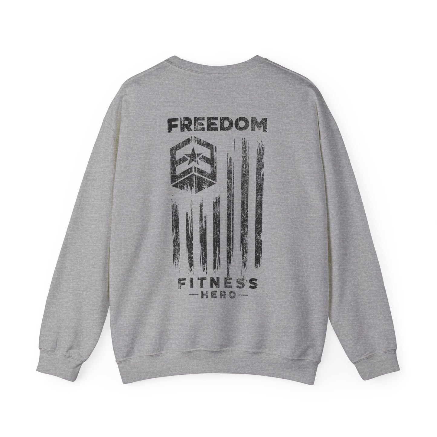 Freedom Fitness Hero Black-Ops Crewneck Sweatshirt