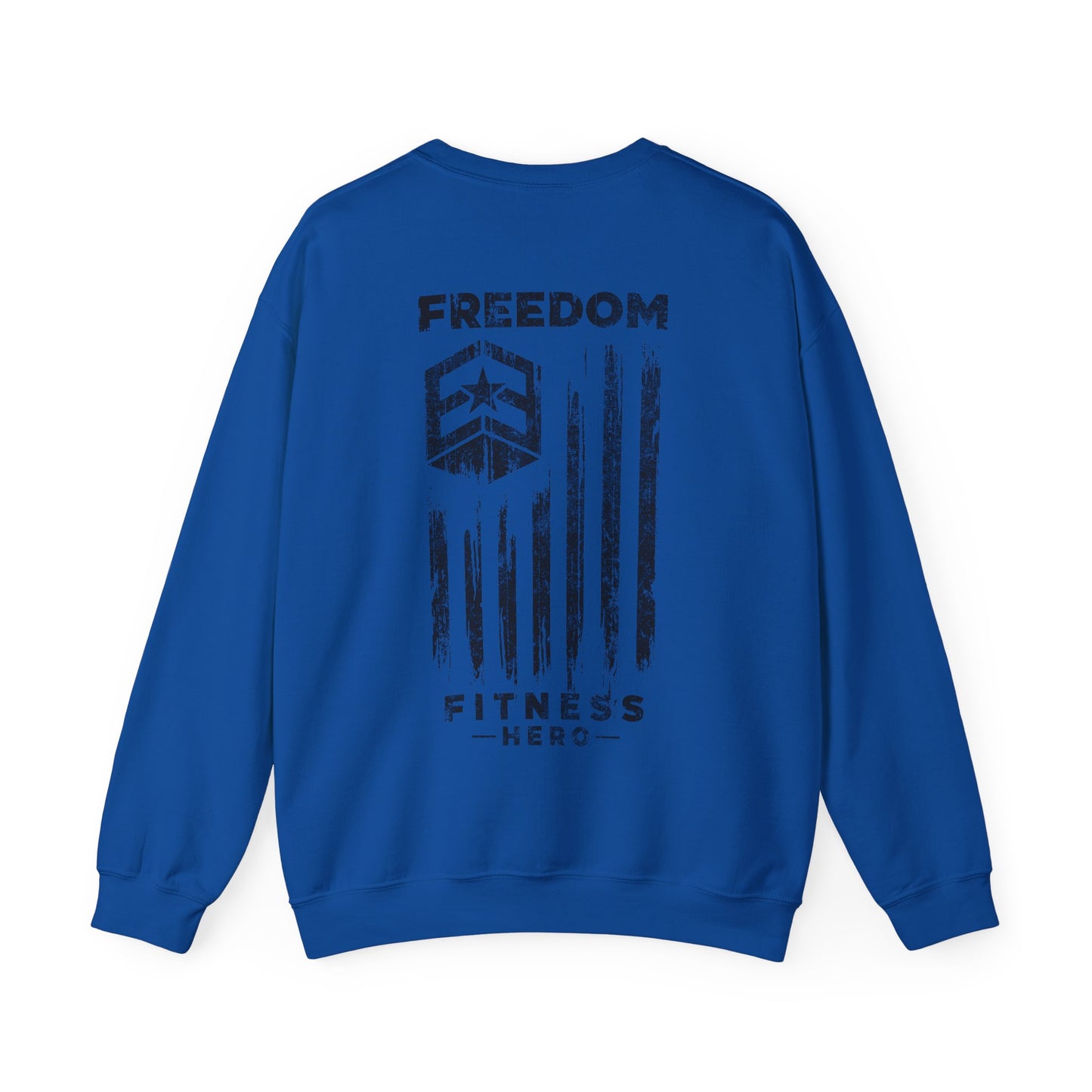 Freedom Fitness Hero Black-Ops Crewneck Sweatshirt