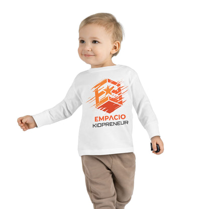 Empacio Kidprenuer Toddler Long Sleeve Tee - Fun & Stylish Kidswear for Everyday Adventures