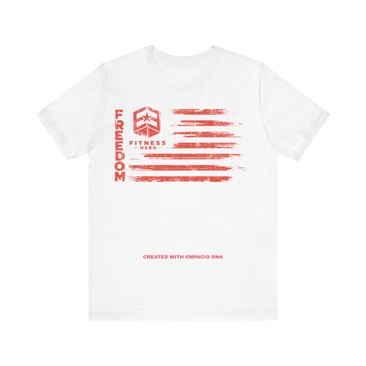 Freedom Fitness Hero Red Dawn Jersey Short Sleeve Tee