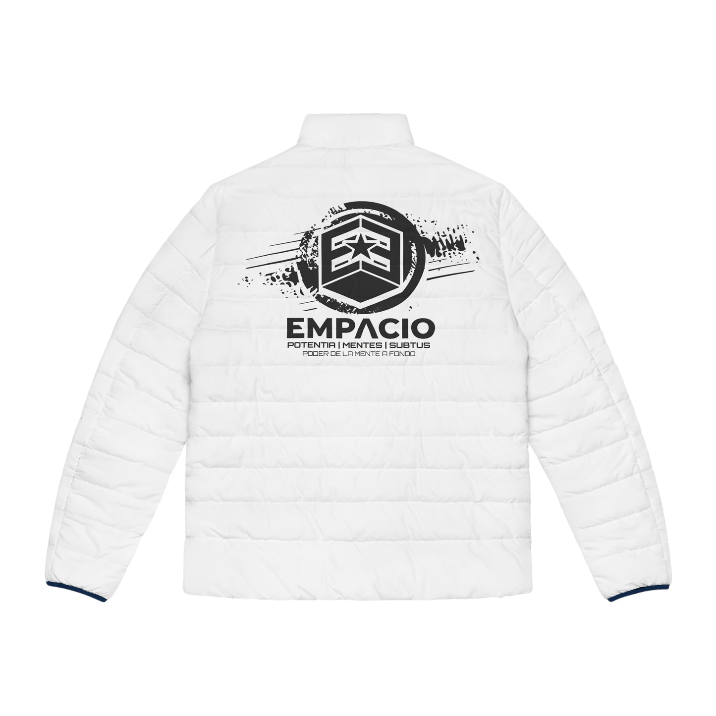 Poder De La Mente A Fondo Chaqueta Acolchada para Hombre