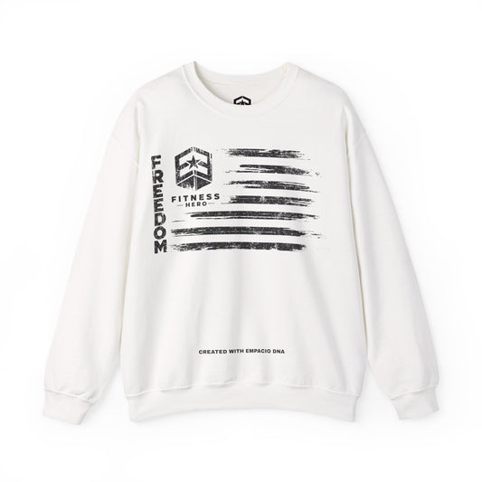 Freedom Fitness Hero Black-Ops Crewneck Sweatshirt