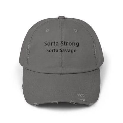 Sorta Strong Distressed Cap