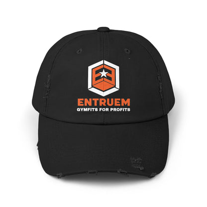 Entruem GYMFITS FOR PROFITS Collection Distressed Cap