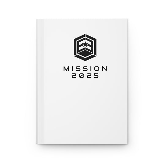 Mission 2025 Hexstar Hard Cover Journal