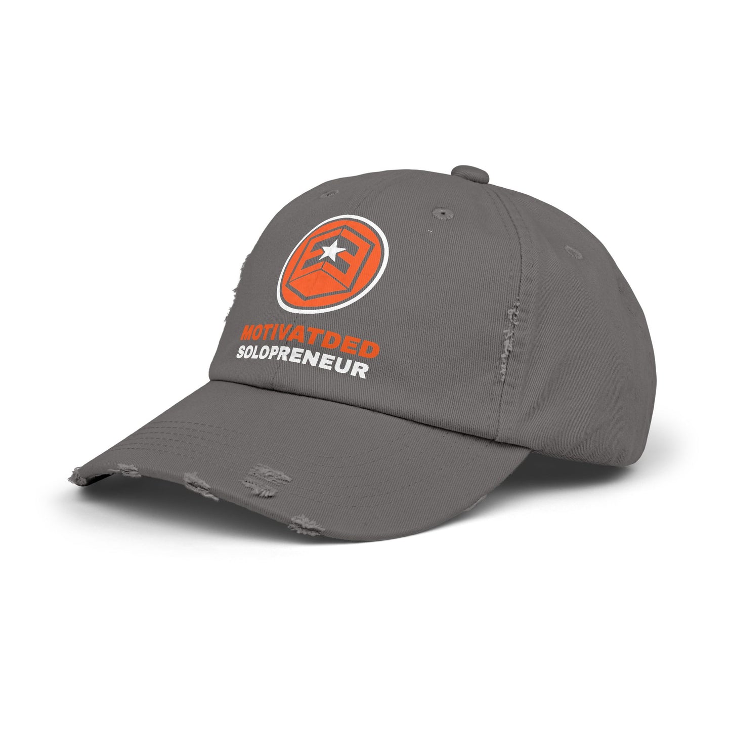 Eneuria Motivated SOLOpreneur Distressed Cap