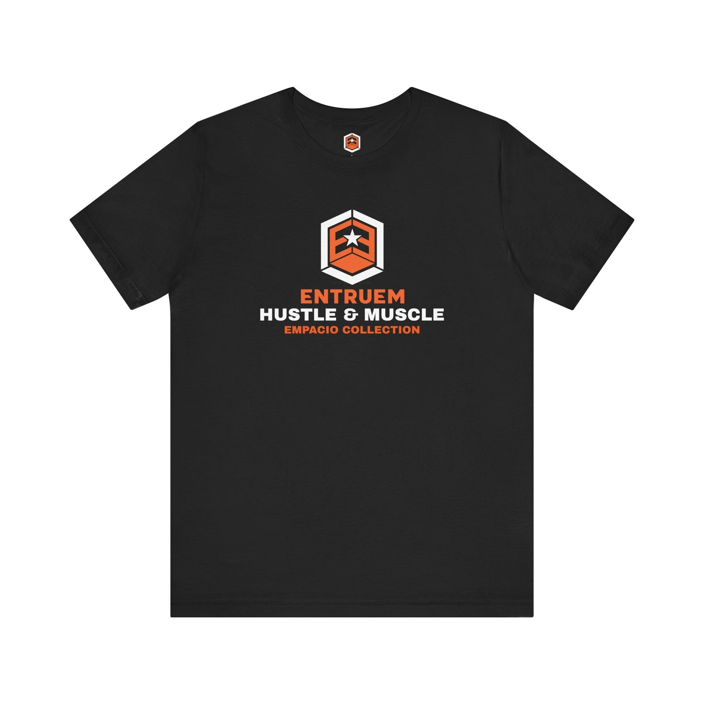 Entruem HUSTLE & MUSCLE Collection Jersey Short Sleeve Tee