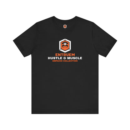 Entruem HUSTLE & MUSCLE Collection Jersey Short Sleeve Tee