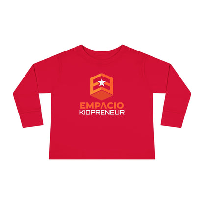 Empacio Kidprenuer Toddler Long Sleeve Tee - Fun & Stylish Kidswear for Everyday Adventures