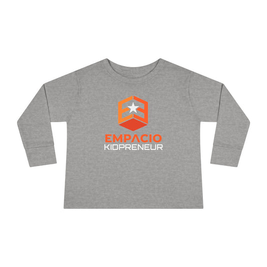 Empacio Kidprenuer Toddler Long Sleeve Tee - Fun & Stylish Kidswear for Everyday Adventures