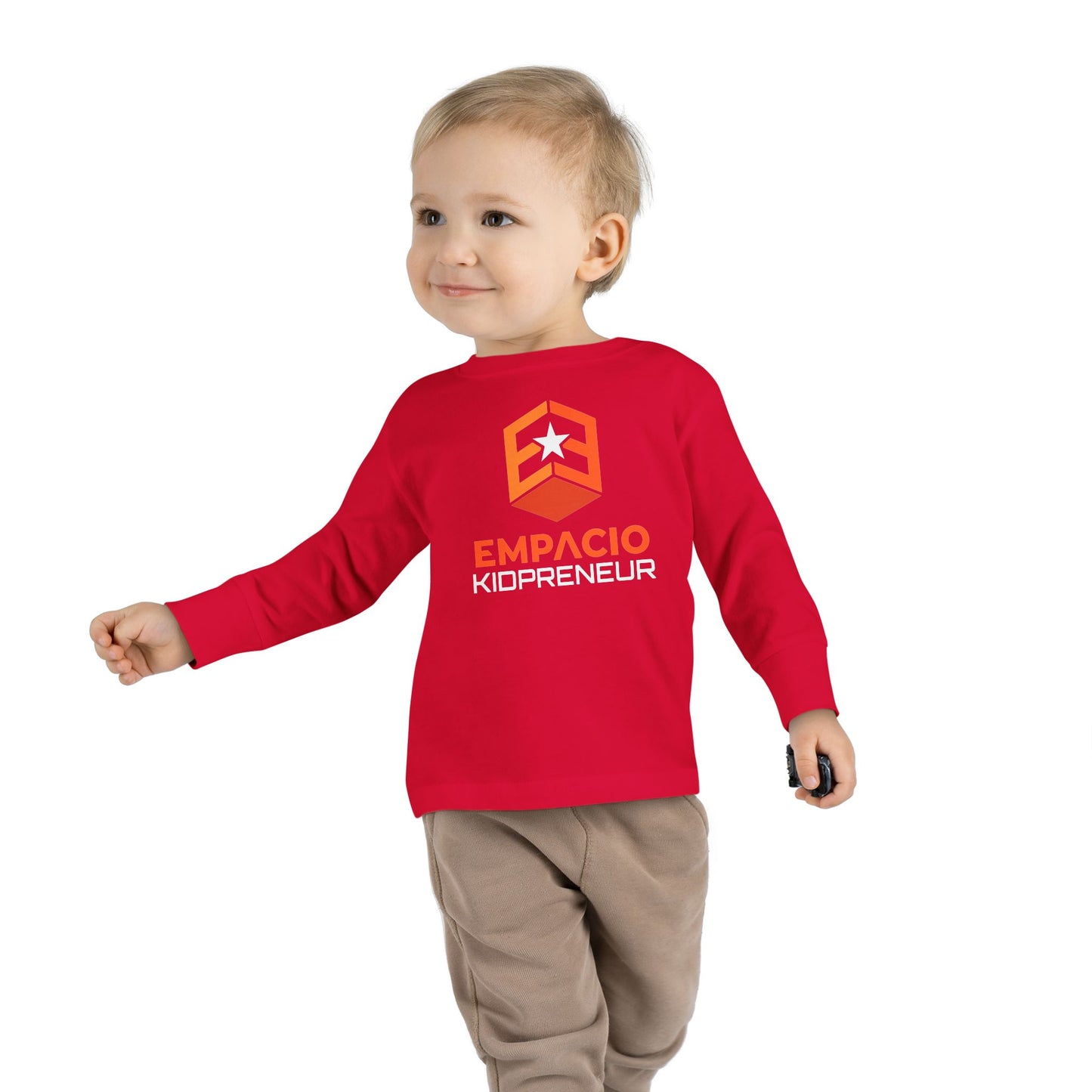 Empacio Kidprenuer Toddler Long Sleeve Tee - Fun & Stylish Kidswear for Everyday Adventures