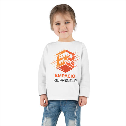 Empacio Kidprenuer Toddler Long Sleeve Tee - Fun & Stylish Kidswear for Everyday Adventures