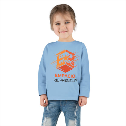 Empacio Kidprenuer Toddler Long Sleeve Tee - Fun & Stylish Kidswear for Everyday Adventures