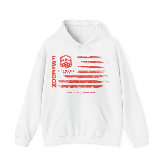 Freedom Fitness Hero Red Dawn Hooded Sweatshirt