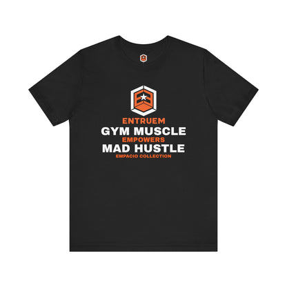 Entruem GYM MUSCLE Collection Jersey Short Sleeve Tee