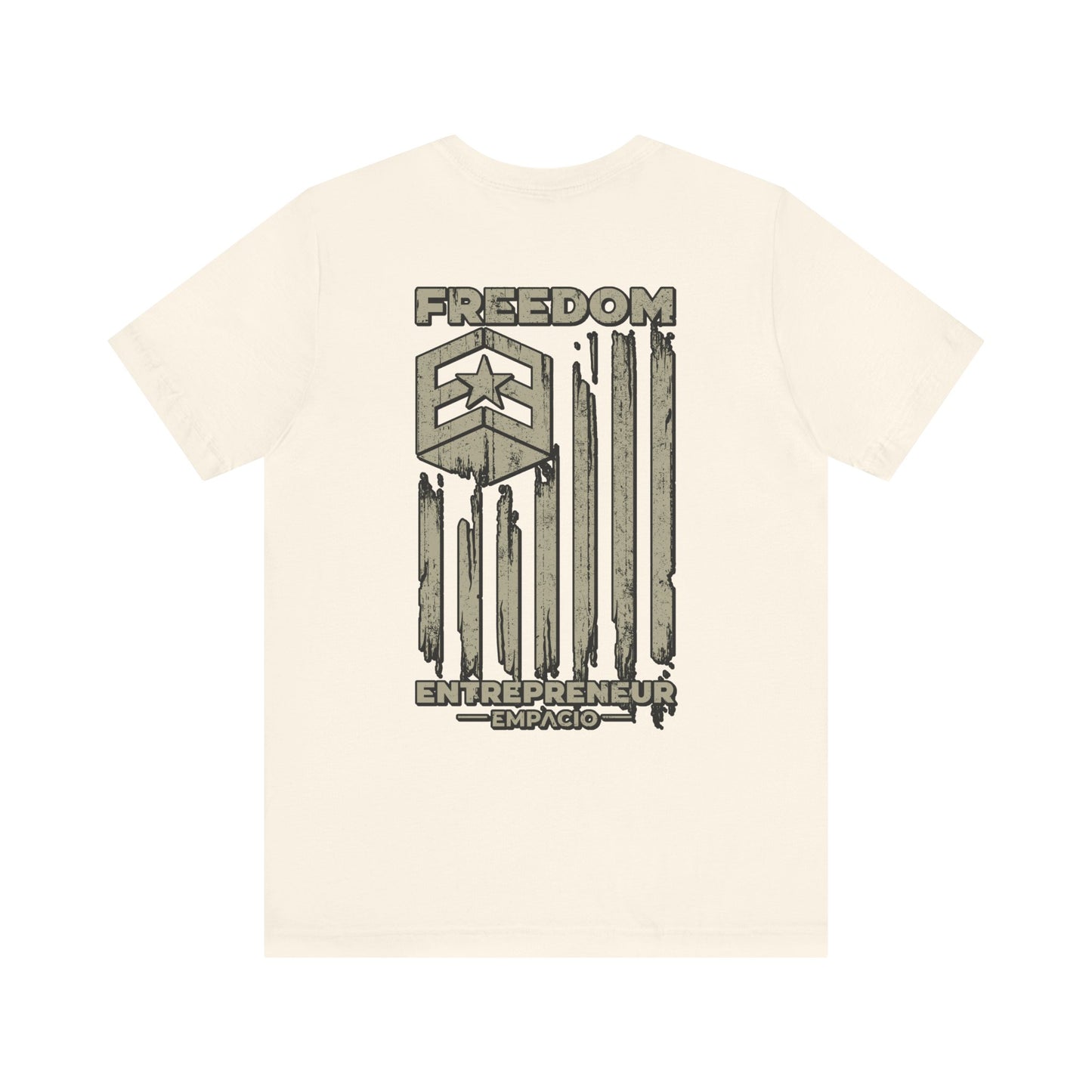 Freedom Entrepreneur Green Flag Hero Jersey Short Sleeve Tee