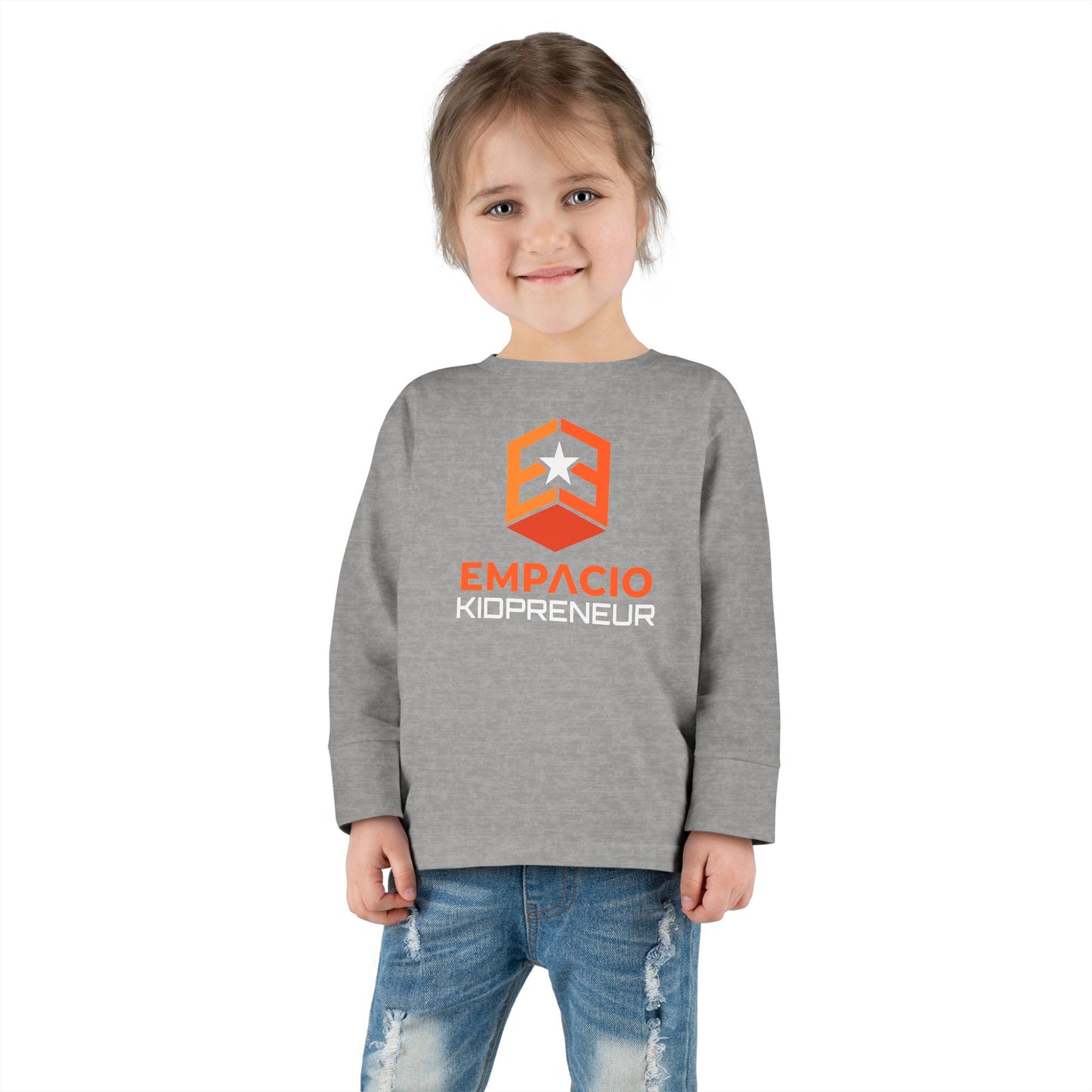 Empacio Kidprenuer Toddler Long Sleeve Tee - Fun & Stylish Kidswear for Everyday Adventures