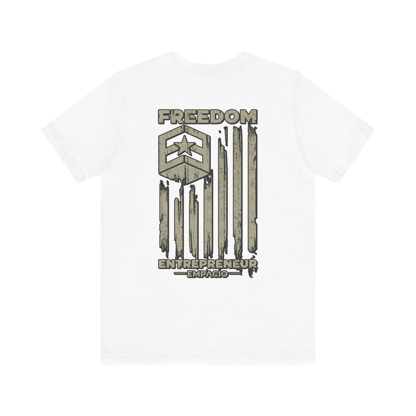 Freedom Entrepreneur Green Flag Hero Jersey Short Sleeve Tee