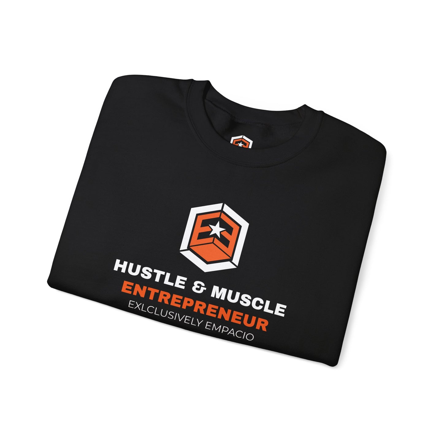 Entruem Hustle & Muscle Entrepreneur Crewneck Sweatshirt