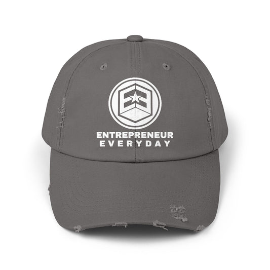 Eneuria Entrepreneur Everyday Distressed Cap