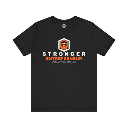 Entruem Stronger Entrepreneur Jersey Short Sleeve Tee