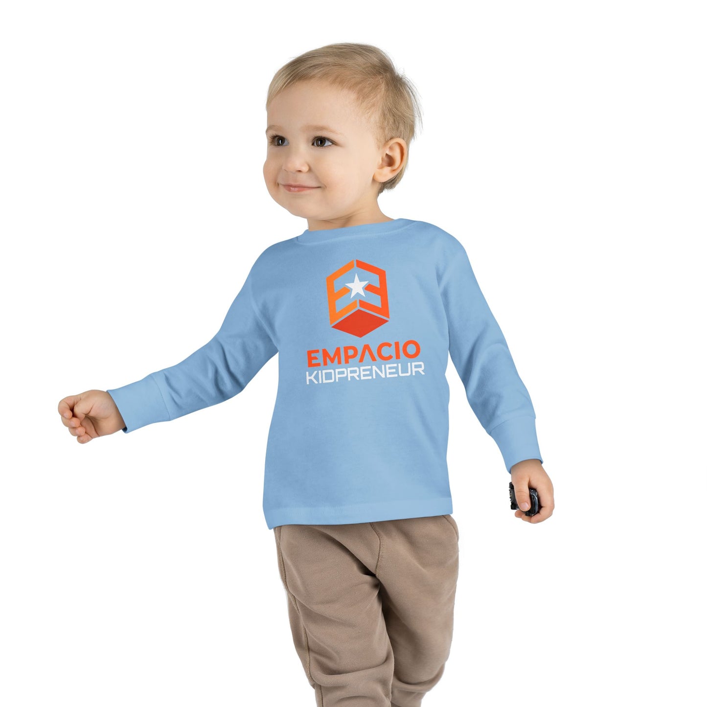 Empacio Kidprenuer Toddler Long Sleeve Tee - Fun & Stylish Kidswear for Everyday Adventures