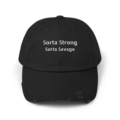 Sorta Strong Distressed Cap