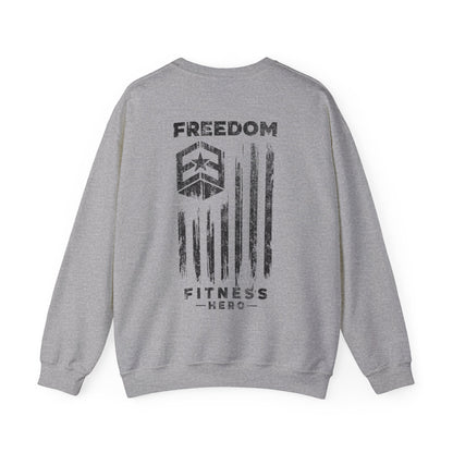 Freedom Fitness Hero Black-Ops Crewneck Sweatshirt