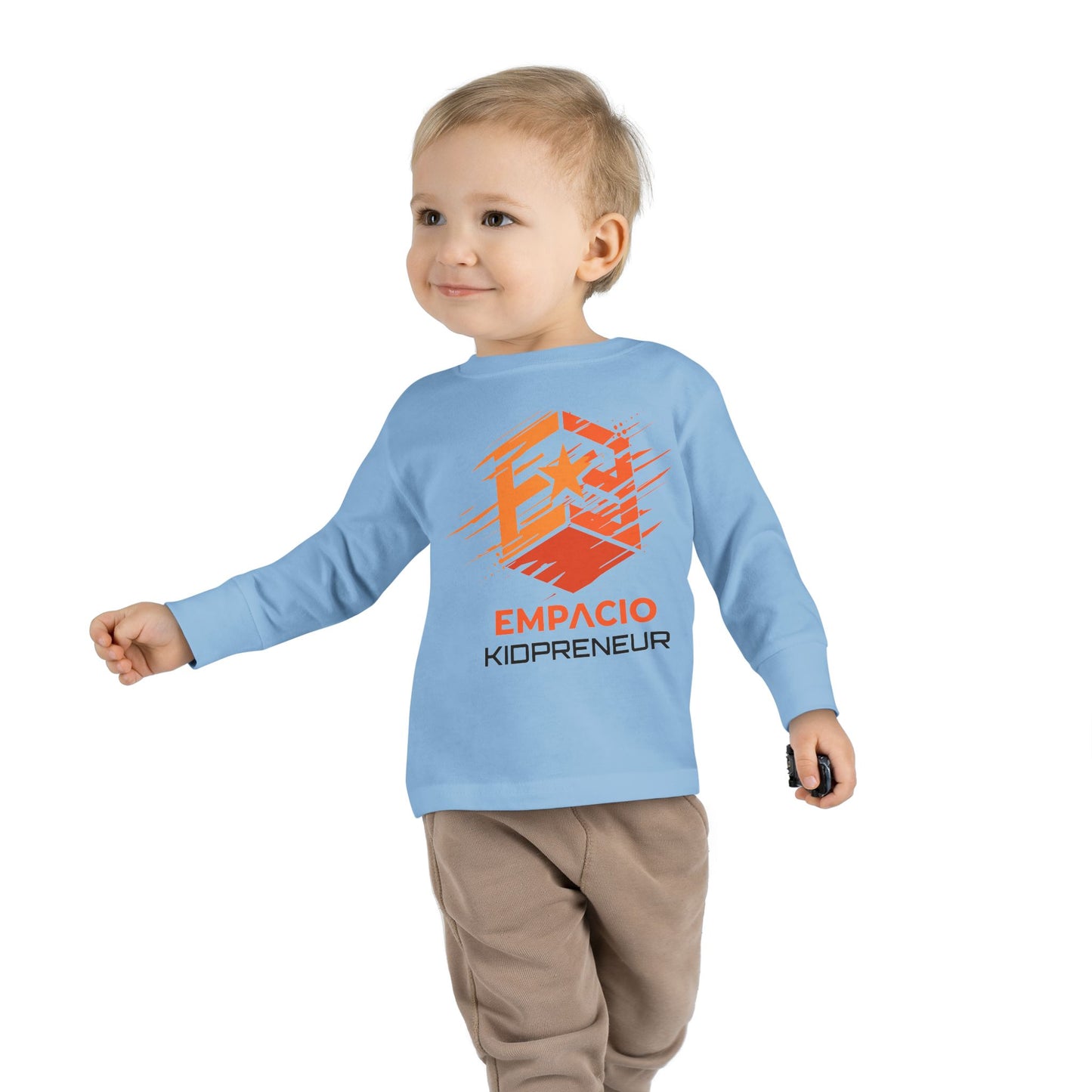 Empacio Kidprenuer Toddler Long Sleeve Tee - Fun & Stylish Kidswear for Everyday Adventures