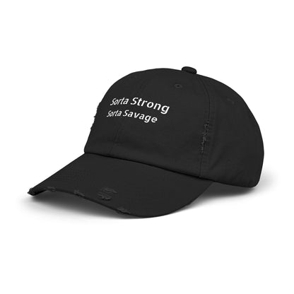 Sorta Strong Distressed Cap