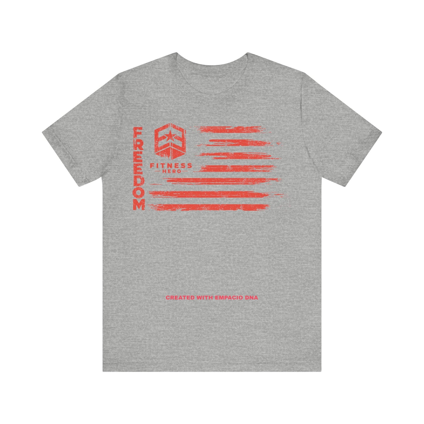 Freedom Fitness Hero Red Dawn Jersey Short Sleeve Tee