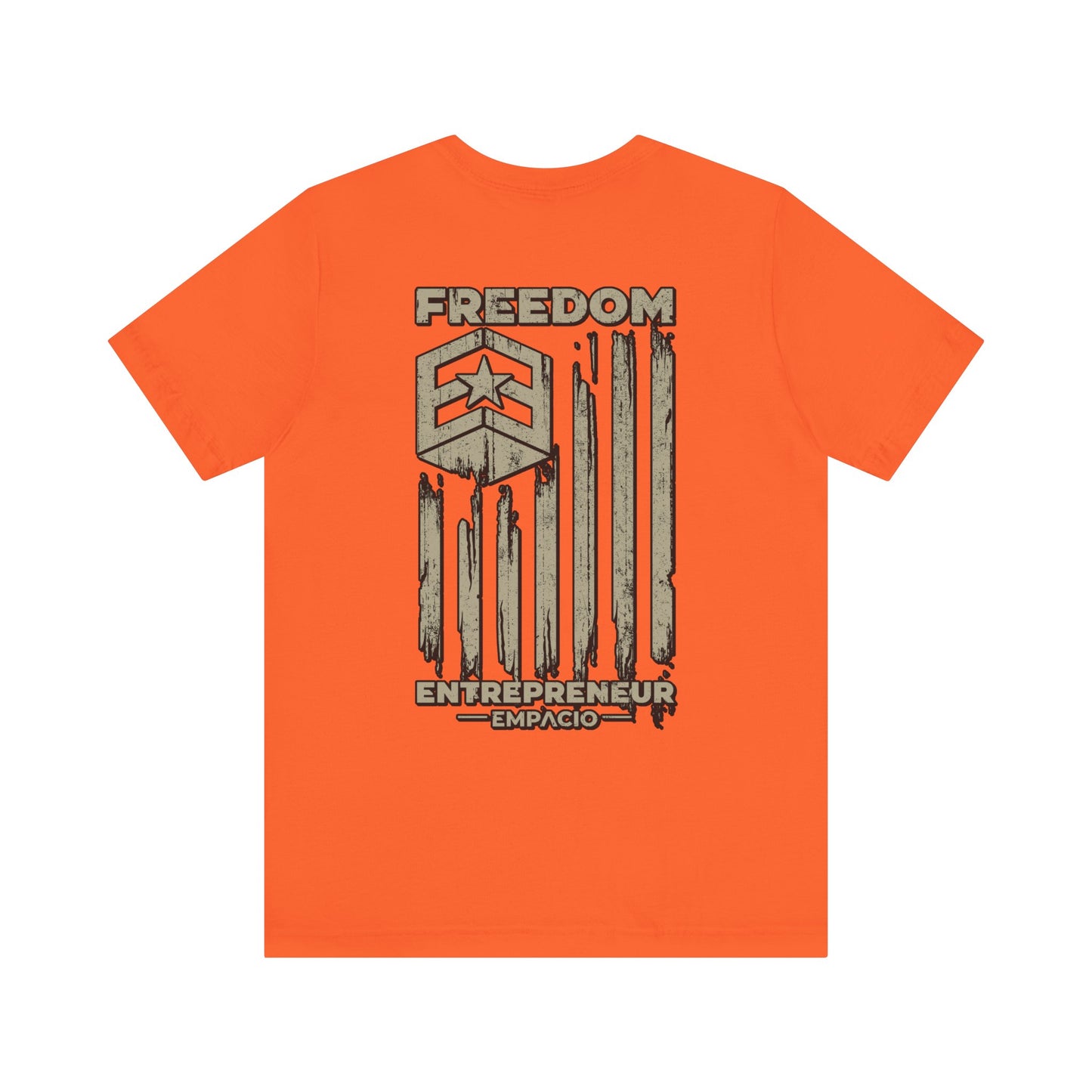 Freedom Entrepreneur Green Flag Hero Jersey Short Sleeve Tee