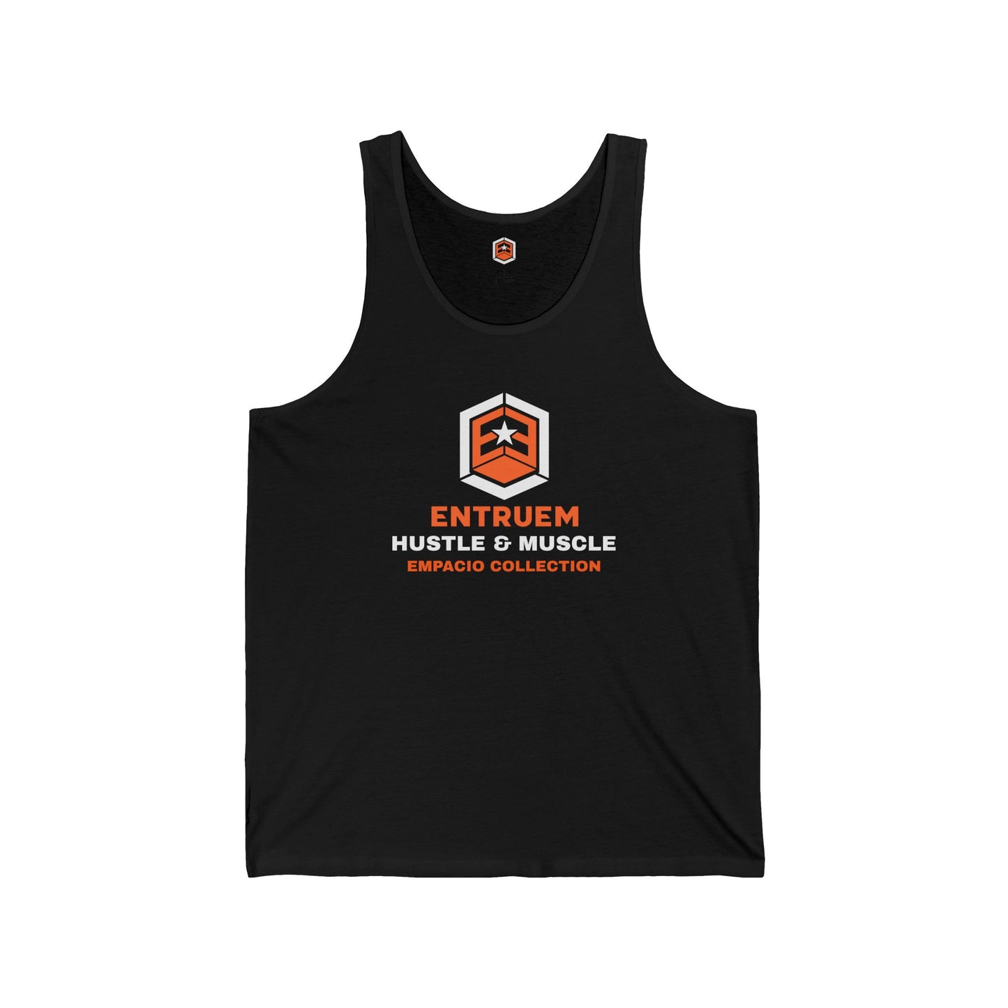 Entruem HUSTLE & MUSCLE  Collection Jersey Tank