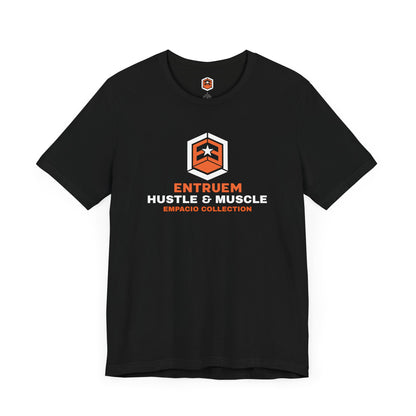 Entruem HUSTLE & MUSCLE Collection Jersey Short Sleeve Tee